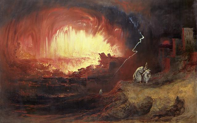Die «Zerstörung von Sodom»