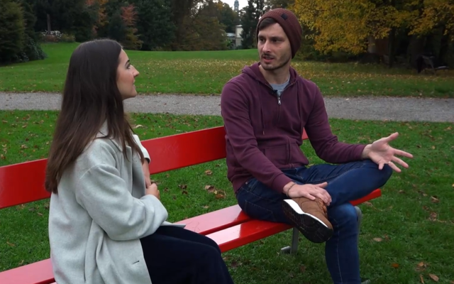 Beni Bleiker im Gespräch mit Annina Baer