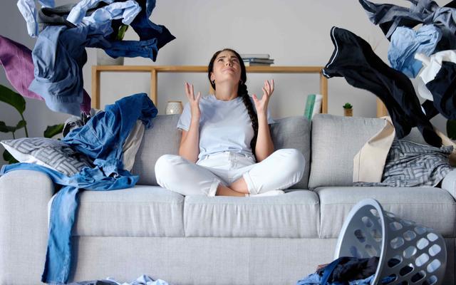 Zu viele Sachen können Stress auslösen
