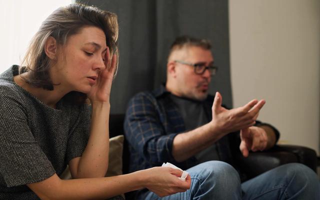 Ein Paar in der Ehetherapie