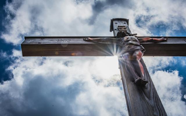 Jesus am Kreuz