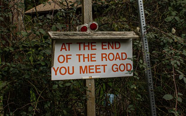 Am Ende der Strasse triffst du auf Gott