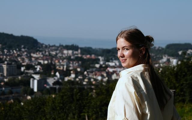 Navina vor Stadtpanorama