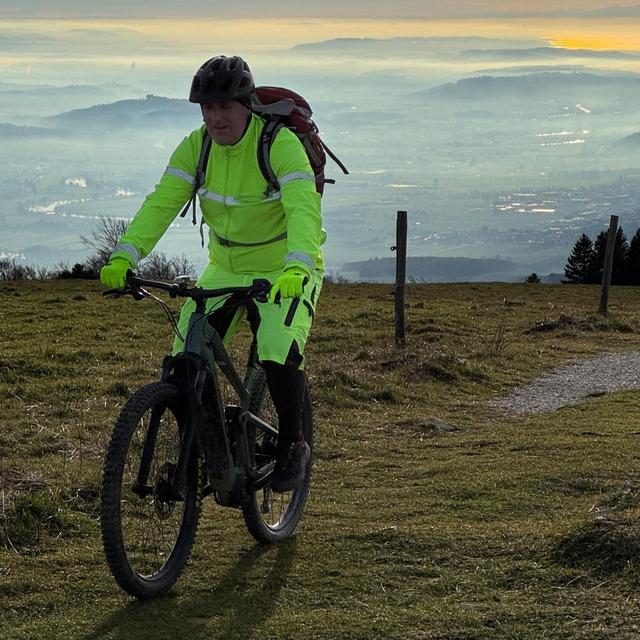Matthias Degen musste bereits viele Berge erklimmen